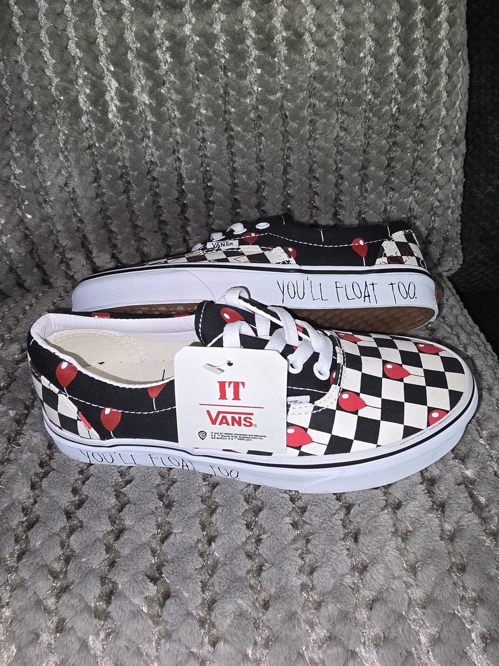 Vans Era House of Terror IT Pennywise Shoes - Women’s 7 / Men's 5.5 - No Box
